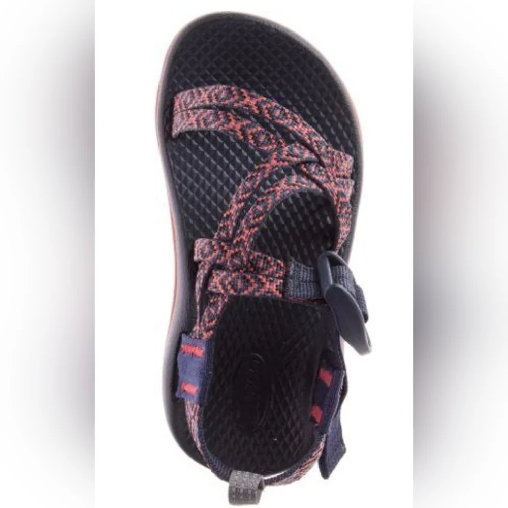Chaco* ZX/1 EcoTred* Kids Sandal* Red/Blue* Sz 2